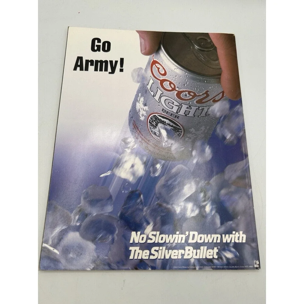 Vintage 1990 Army Vs. Syracuse Football Program‎ Guide 100th Anniversary